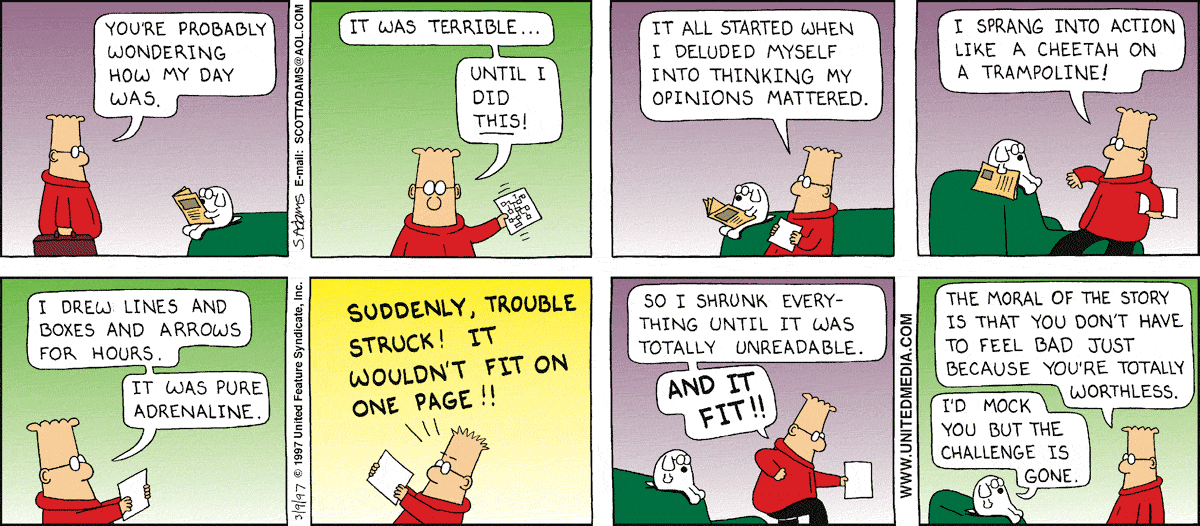 Dilbert Cartoon